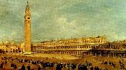 Francesco Guardi piazza san marco, venedig oil painting